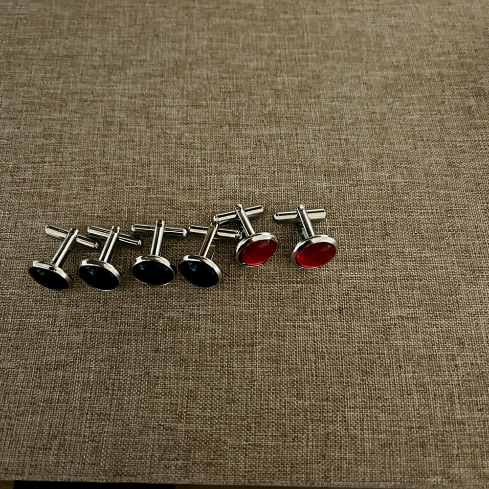 Nwot 3 Pairs Of Cuff Links - image 4